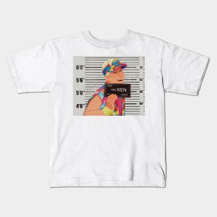 Arrested Ken Kids T-Shirt